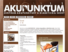 Tablet Screenshot of akupunktum.sk